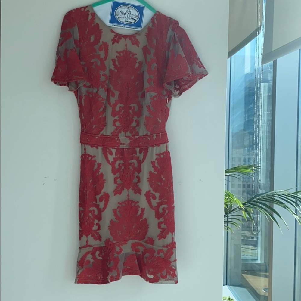 For love & lemons San Marco dress Red Med - Picture 6 of 6
